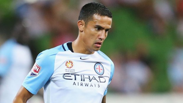 Welcome addition: Tim Cahill returns to the City line-up.