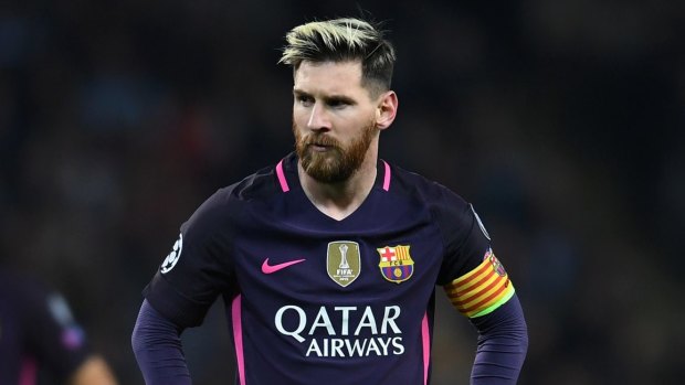 Lionel Messi scored for Barca.