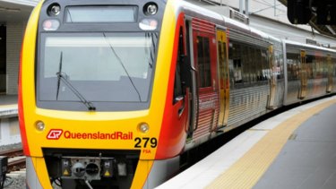Brisbane train commuters are being moved to buses this morning.