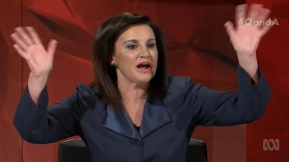 Jacqui Lambie on Q&A.