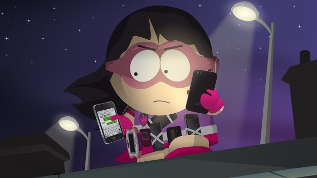 Eventually you'll have more than a dozen heroes to choose from, including Call Girl, whose powers are phone-themed.