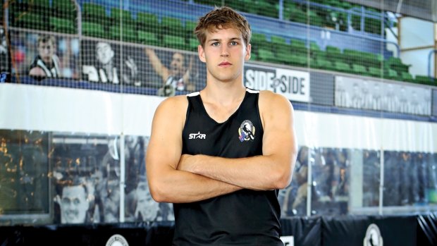 Year one: it's all about the fundamentals for the Magpies' top draftee Brayden Sier