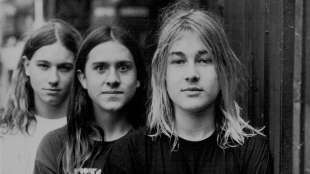 A young Silverchair in 1995.