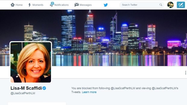 WAtoday's David Prestipino was blocked following a series of articles probing the Lord Mayor's behaviour. 
