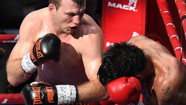 Back again: A rematch between world champion boxer Jeff Horn and Manny Pacquiao is set to go ahead.