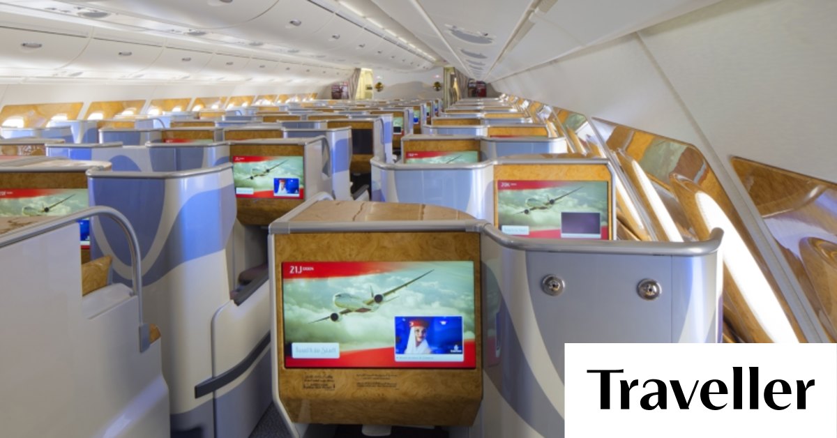 Emirates Business Class A380