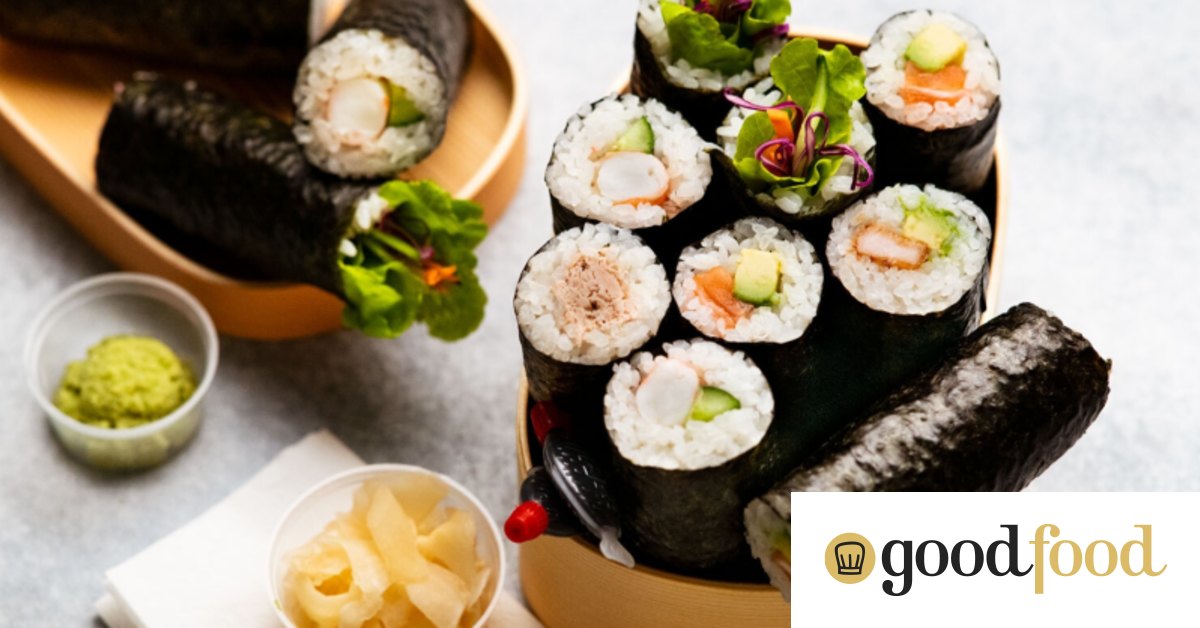 RecipeTin Eats' stepbystep guide to making sushi rolls