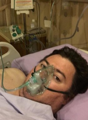 An image shared by Christensen following his surgery.