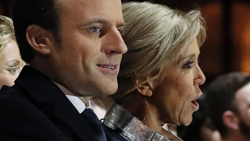 They Re Jealous Says Emmanuel Macron S Stepdaughter Brigitte As Barbs Fly