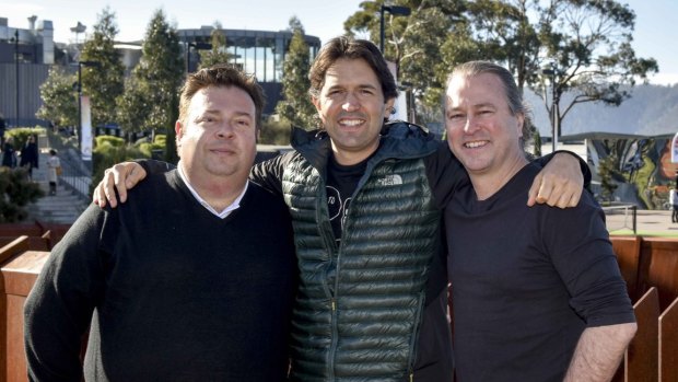 Peter Gilmore, Ben Shewry and Neil Perry.