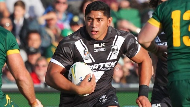 Defector: Jason Taumalolo will play for Tonga at the World Cup.