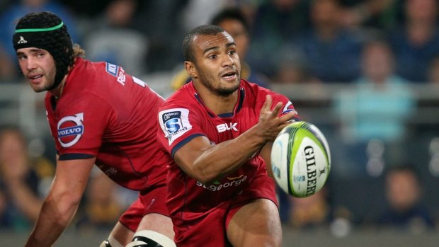 Man on a mission: Queensland Reds halfback Will Genia.