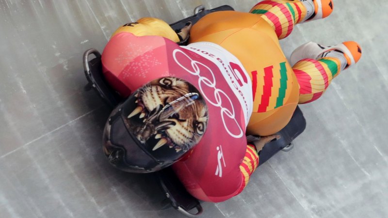 Winter Olympics 2018 Unlikely Skeleton Duo Share An Obscure Sport