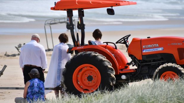 The search continues for the boy missing off the Port Macquarie beach. 