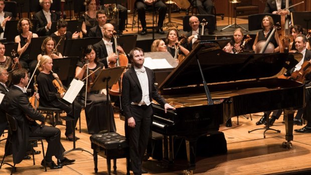 More than a daredevil: Daniil Trifonov expressed many moods with the SSO.