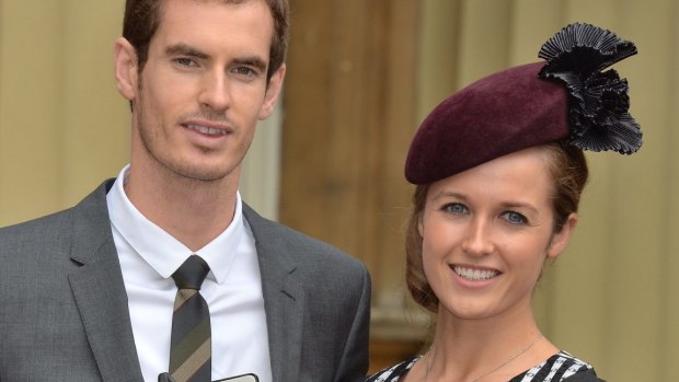 Andy Murray and Kim Sears – pictured here in 2013 after Murray was awarded an OBE at Buckingham Palace – have welcomed a baby girl. 