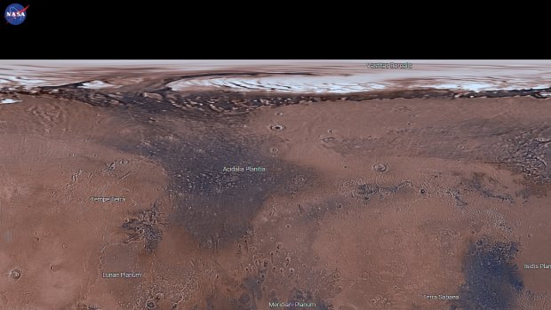 NASA's new site lets you explore the red planet.