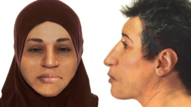A computer-generated image of the woman whose body was found in Dallas last month.   