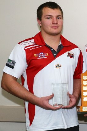 Former St George Illawarra Dragons player Blaine Rozs.