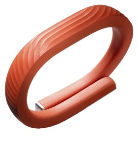 Jawbone UP monitor bracelet.