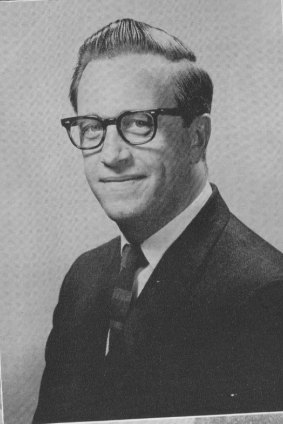 Brother Lawrence Lambert in St Mary's 1969 Yearbook. It shows that he was back teaching 6th Grade elementary students at the school by 1969, just four years after the sexual assault of Australian schoolboy 'Jacob Bernstein'.