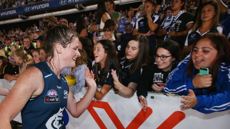 AFLW set for 'massive' improvement: Carlton Blues captain Brianna Davey