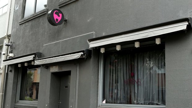 Kittens strip club in South Melbourne.