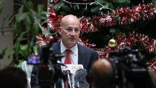 John Robertson resigns as NSW Labor leader.