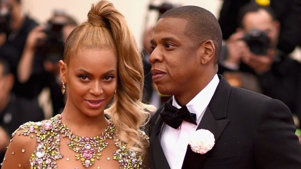 'Lemonade is a popular drink' ... Music super couple Beyonce and Jay Z are making money out of alleged infidelity.