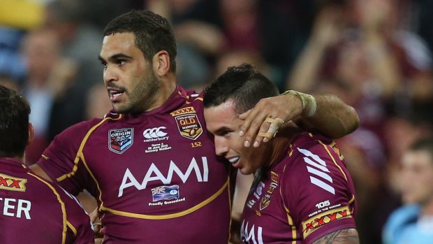 Queensland's leading tryscorers Greg Inglis and Darius Boyd are yet to cross this season.