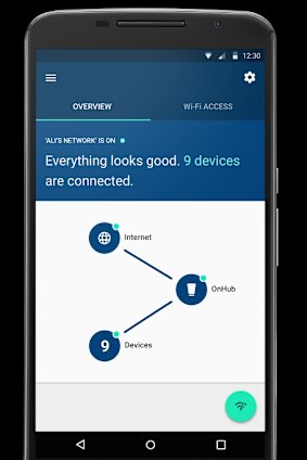 The router can be monitored via smartphone, so no more trying to work out what the blinking lights are telling you. 