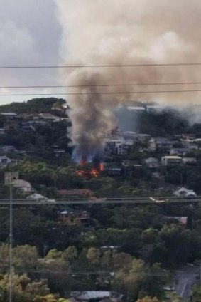 Fire has destroyed a home and damaged another in Copacabana, on the NSW Central Coast.