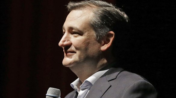 Republican presidential candidate, Senator Ted Cruz, was in Houston on Monday. 