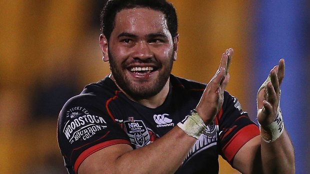 Konrad Hurrell comes to the Titans after a troubled stint at the Warriors.