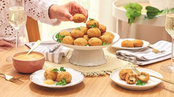 Coles Entertaining Crumbed Pork Bites.