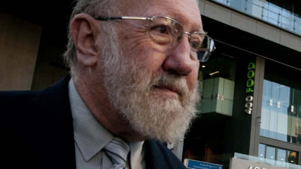 Former St Paul's Principal Gilbert Case leaves court in 2015.