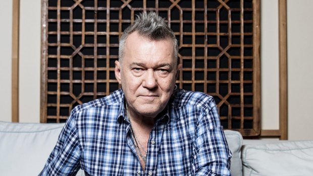 Jimmy Barnes at home in October this year.