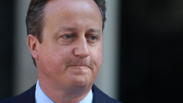 British Prime Minister David Cameron resigns after the Brexit vote. 