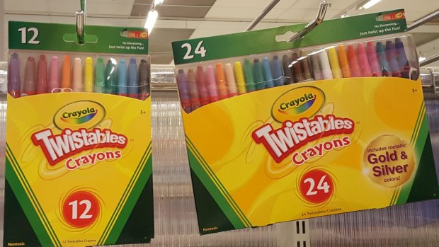 Twistable Crayons from Kmart