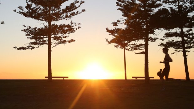 Sun's up: It's going to be warm around Queensland's south.