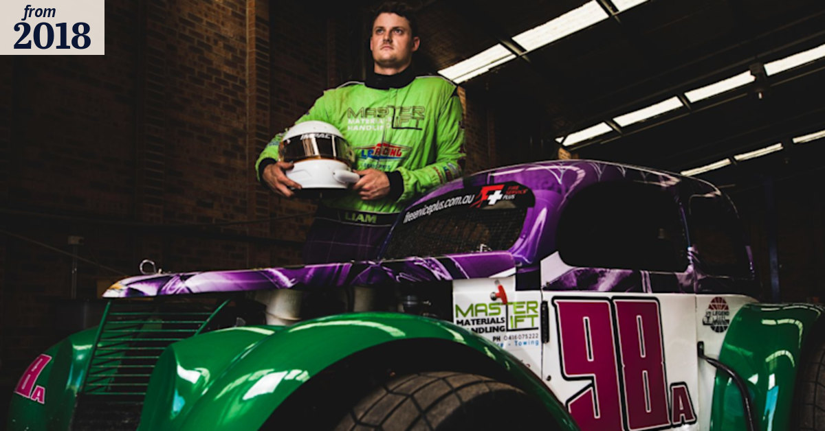Queanbeyan speedway racer Liam Heaton on track for paid US trip and NASCAR