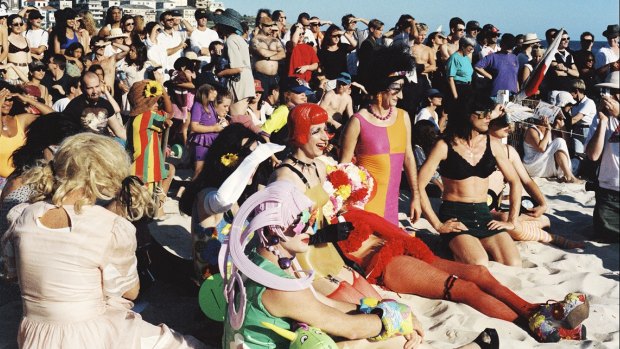 Drag Races Bondi Beach, 1993.