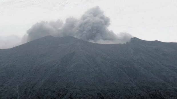 Mount Agung photos taken from kubu - karangasem.