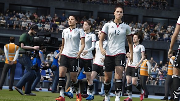 FIFA 16 game includes women teams, a first for the series