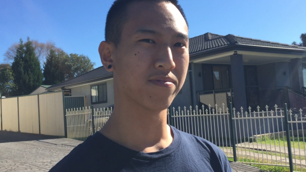 Charlie Huynh said his half-brother walked out of their home hours before the shooting.