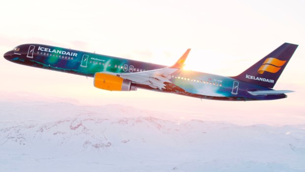 Icelandair's Boeing 757.