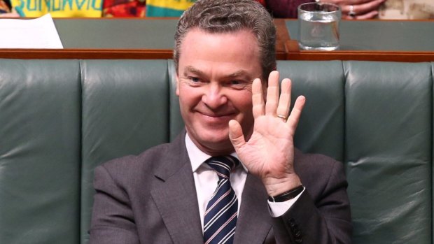 Leader of House and Education Minister Christopher Pyne.