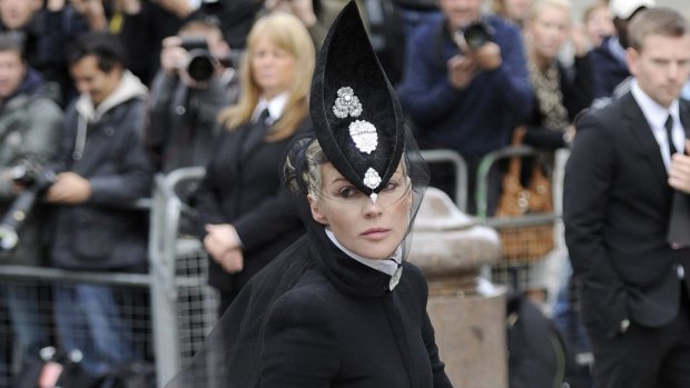 Irish artist, and heiress to the Guinness family, Daphne Guinness.