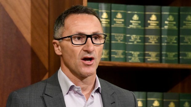 "We want an increased investment in the ABC and SBS," Senator Richard Di Natale said. 