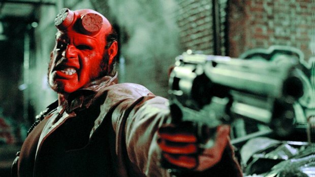 Ron Perlman played Hellboy in the 2004 film of the same title.